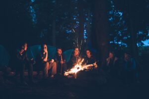 Free Bonfire Camping photo and picture