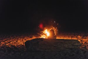 Free Camping Camp Fire photo and picture