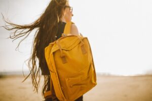 Free Yellow Backpack photo and picture